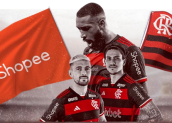 Flamengo mantém Shopee como patrocinador e amplia parceria comercial