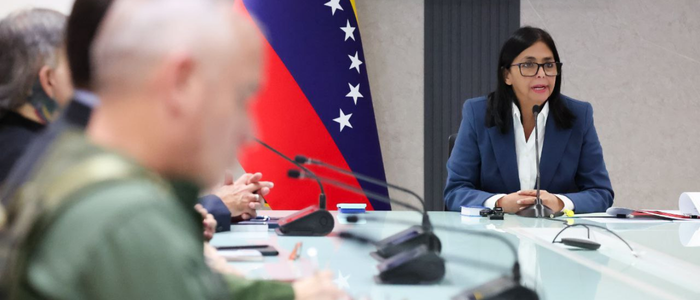 Após captura de Maduro, Brasil reconhece Delcy Rodríguez como chefe interina