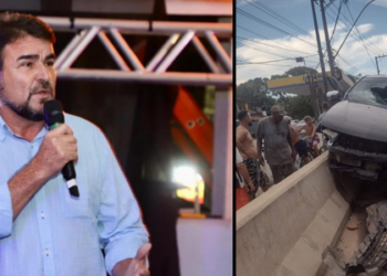 Prefeito de Quissamã sofre acidente na RJ-178 e passa por exames no hospital