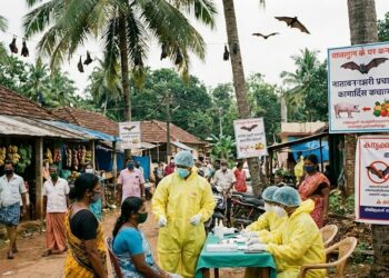 Considerado um dos vírus mais perigosos do mundo, o Nipah voltou a circular na Índia, levando autoridades a adotar medidas rigorosas de contenção.