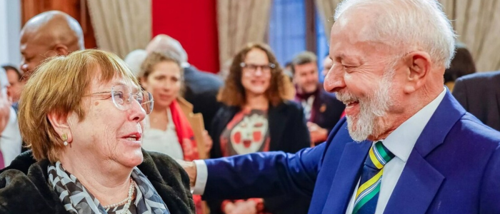 Em publicação nas redes sociais, Lula defende Michelle Bachelet para chefiar a ONU e ressalta sua trajetória política e atuação no sistema das Nações Unidas.