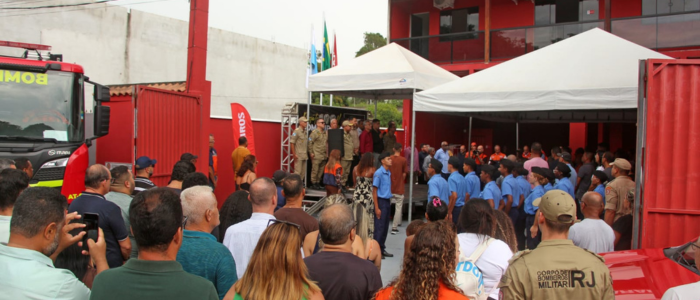 Carapebus inaugura Destacamento de Bombeiro Militar e reforça atendimento de emergências