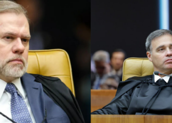 Após reunião no STF, Dias Toffoli solicita saída da relatoria do caso Banco Master. André Mendonça passa a conduzir o processo.