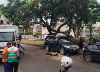 Defesa Civil segue atuando na cidade após rajadas de vento e prevê novas pancadas de chuva nos próximos dias.