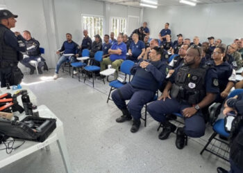 Capacitação da Guarda Municipal de Rio das Ostras reforça preparo com equipamentos não letais.