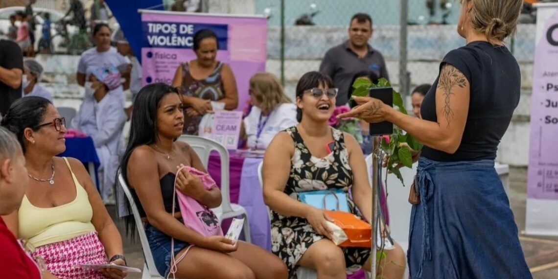 Ação social oferece saúde, cursos e orientação na Reserva do Peró.
