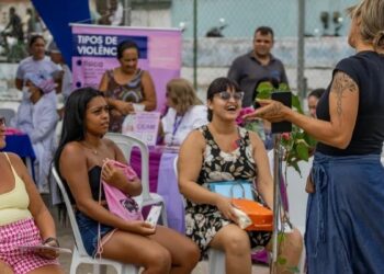 Ação social oferece saúde, cursos e orientação na Reserva do Peró.