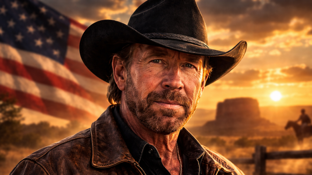 Chuck Norris, referência do cinema de ação e das artes marciais, morre aos 86 anos.