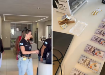 Durante a segunda fase da Operação Desfortuna, a Polícia Civil apreendeu objetos na casa de Bia Miranda. Influenciadora afirma que materiais tinham uso artístico e não criminoso.