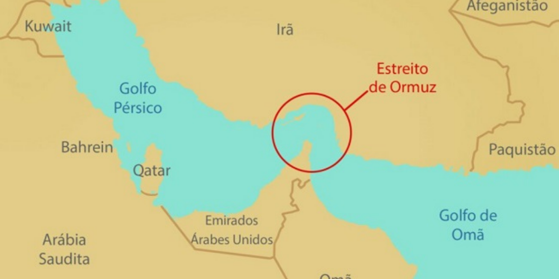 Estreito de Ormuz concentra grande parte do fluxo mundial de petróleo e se tornou peça-chave em tensões internacionais.