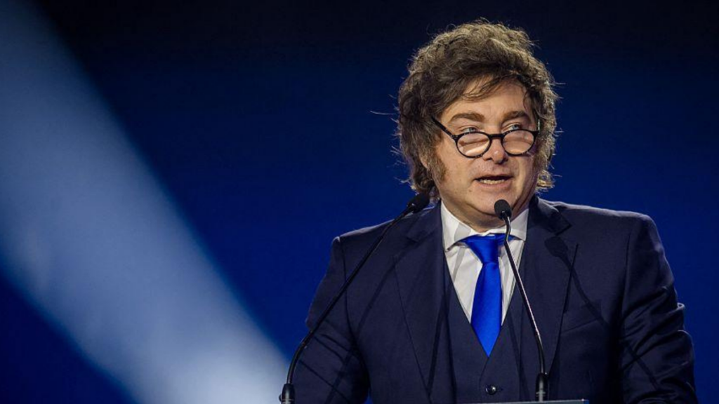 Milei afirma que crise energética global pode favorecer Argentina como fornecedora para a Europa.