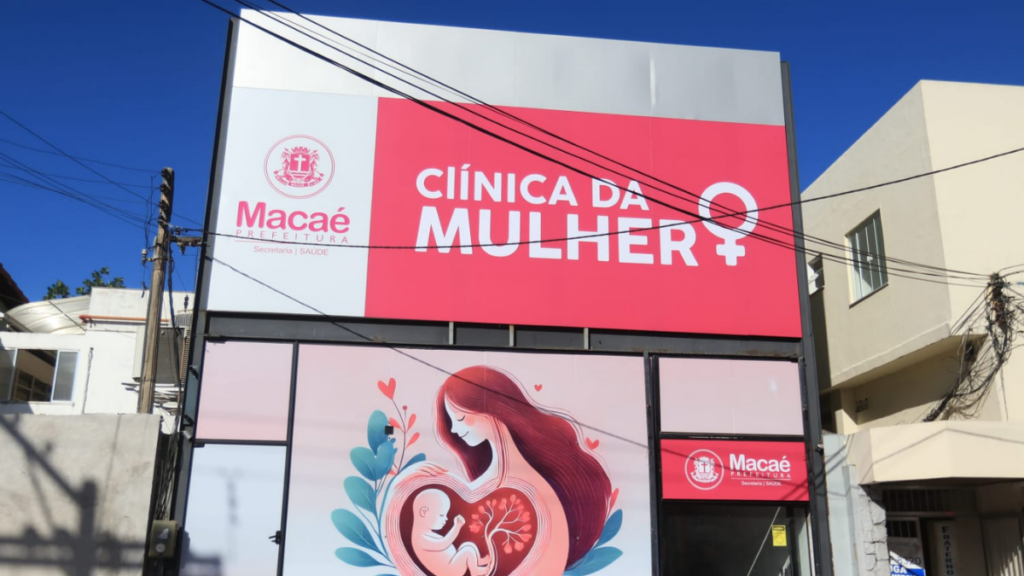 Prefeitura de Macaé inaugura no dia 30 de março a nova Clínica da Mulher, no Centro, com serviços especializados, pré-natal de alto risco, farmácia, consultório odontológico e futuros exames de imagem.
