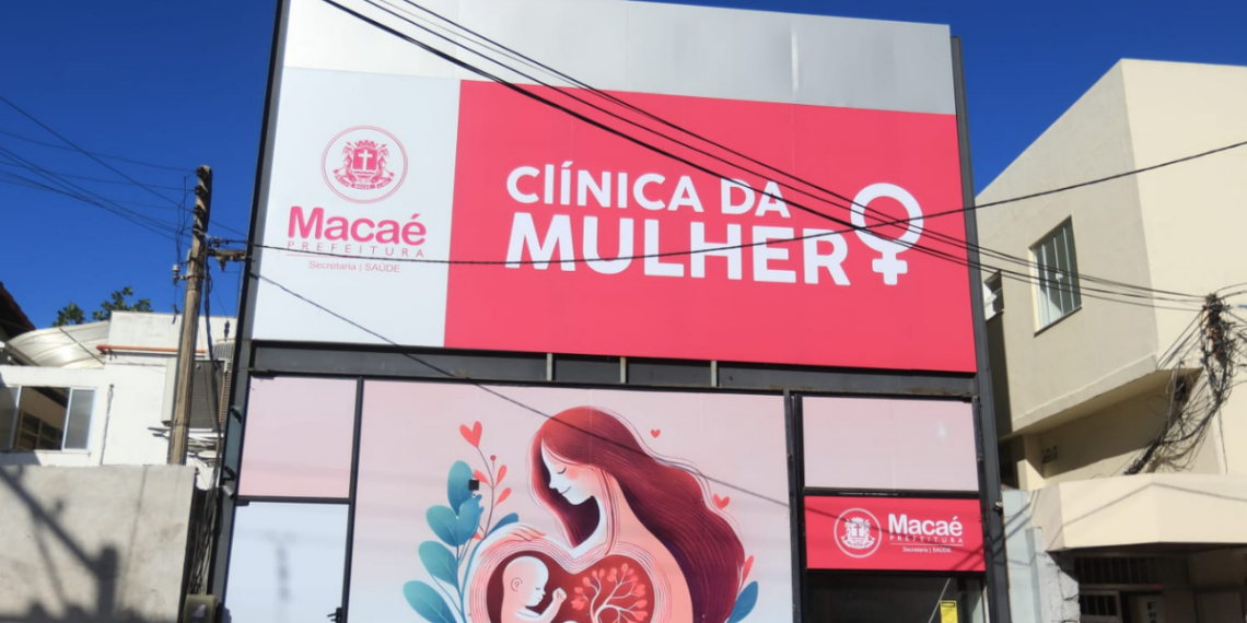 Prefeitura de Macaé inaugura no dia 30 de março a nova Clínica da Mulher, no Centro, com serviços especializados, pré-natal de alto risco, farmácia, consultório odontológico e futuros exames de imagem.