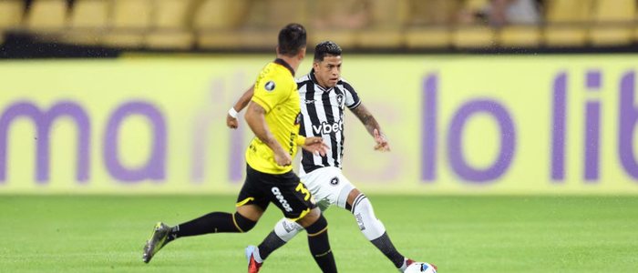O Botafogo empatou com o Barcelona de Guayaquil pela fase preliminar da Libertadores e decidirá a vaga na fase de grupos no jogo da volta, no Rio de Janeiro.