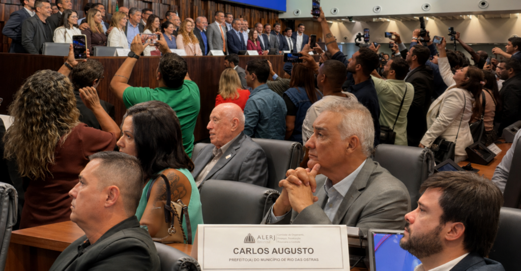 Assembleia discute royalties e aprova manifesto em defesa do RJ.