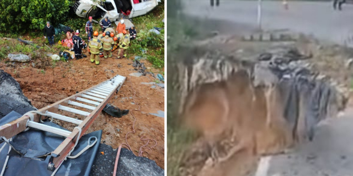 Acidente com van da saúde na RJ-155 deixa 11 feridos em Angra dos Reis. Veículo caiu em ribanceira e passageiros foram levados a hospitais da região.
