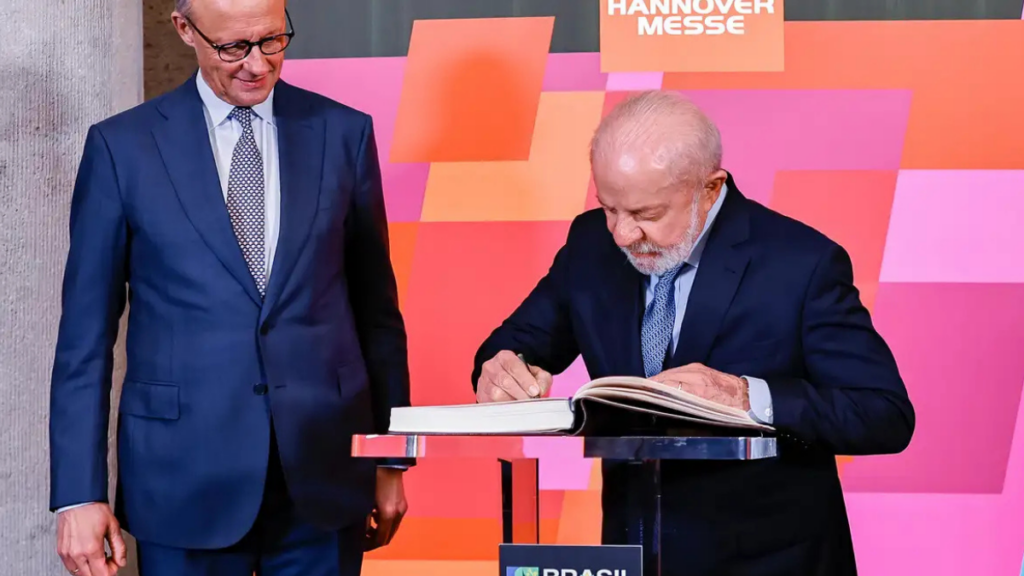 Em discurso na Hannover Messe, Lula destaca energia limpa, acordo com a União Europeia e alerta sobre impactos da inteligência artificial e conflitos globais.