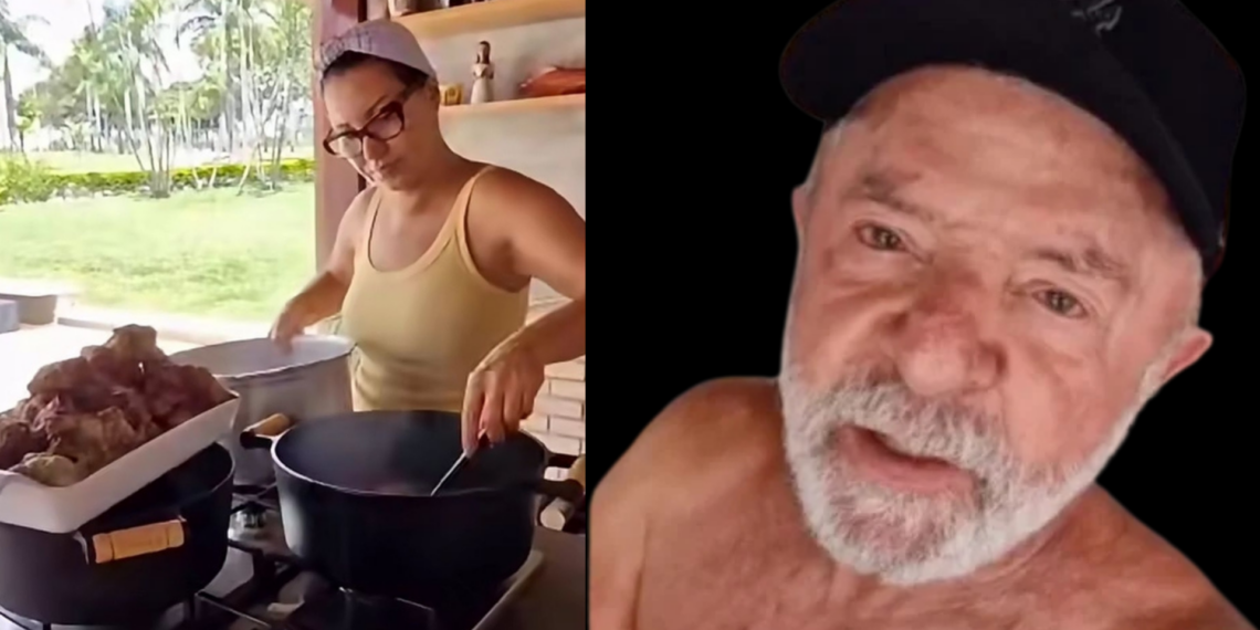 Almoço de Páscoa de Janja ganha destaque após comentário de Lula nas redes sociais.