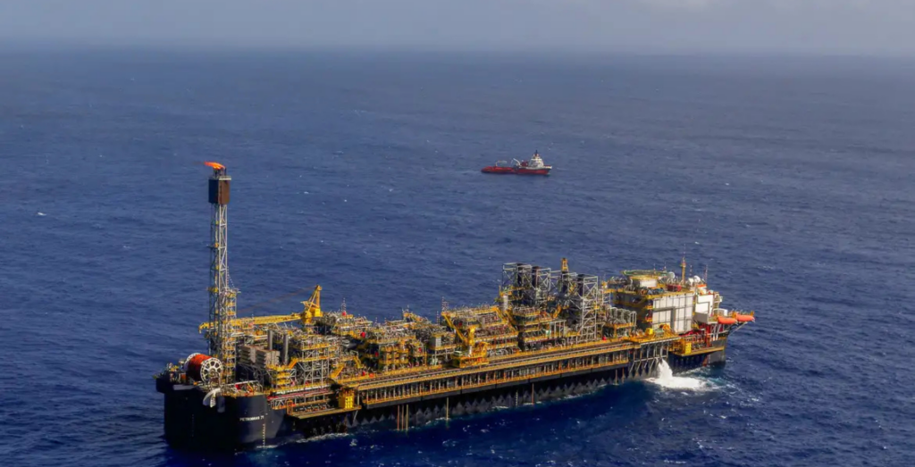 ANP aprova estudos sobre bloco no pré-sal da Bacia de Santos, que pode ser ofertado em futuras rodadas de exploração de petróleo.