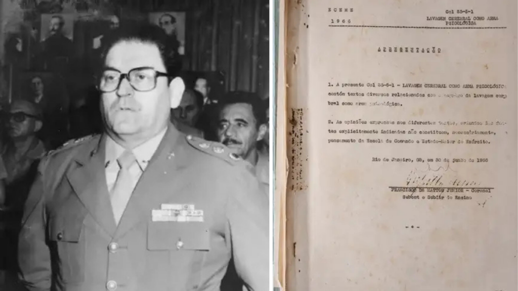 Documentário “Bandidos de Farda” revela documentos inéditos sobre espionagem, tortura e repressão durante a ditadura militar no Brasil.