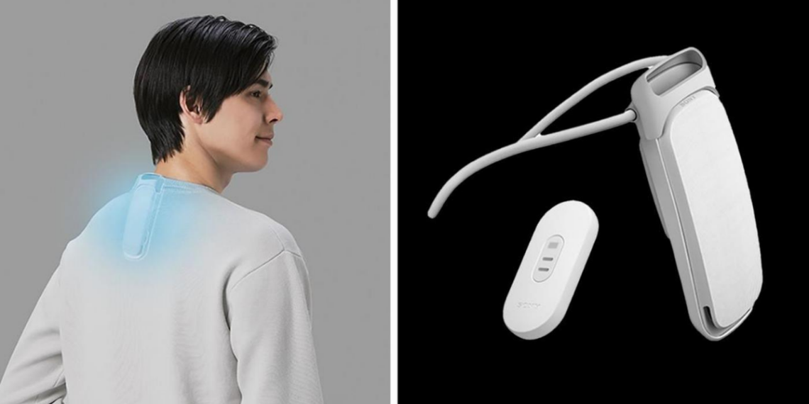 Novo acessório da Sony promete resfriar o corpo pelo pescoço
