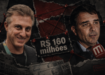 Flávio Bolsonaro declarou que um banco associado a Daniel Vorcaro destinou milhões a uma atração da TV Globo.