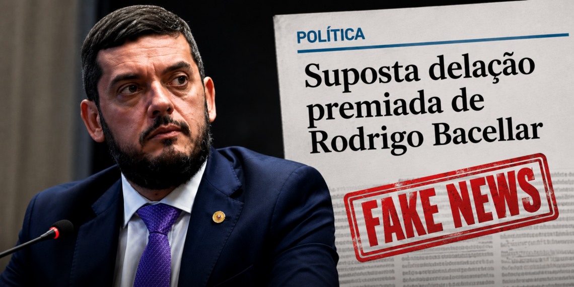 Apurações independentes desmentem suposta delação de Rodrigo Bacellar e expõem nova onda de desinformação política