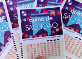 Concurso 7.051 da Quina de São João sorteou R$ 239,4 milhões.