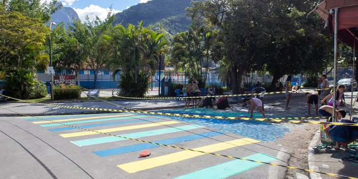 Rua vencedora receberá estrutura para festa durante jogo do Brasil na Copa