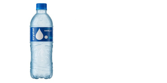 Anvisa comunicou recolhimento voluntário de lote da Água Crystal sem gás