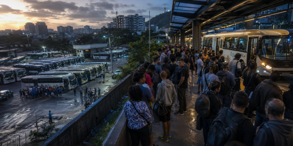 Greve dos rodoviários é suspensa após três dias no Rio