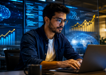 Profissões ligadas à inteligência artificial ganham espaço no mercado e podem pagar mais de R$ 80 mil por mês. Escassez de mão de obra qualificada impulsiona salários.