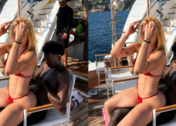 Foto de Virginia Fonseca sentada no colo de Vini Jr. durante passeio na Itália reacende rumores de possível reconciliação entre os dois.