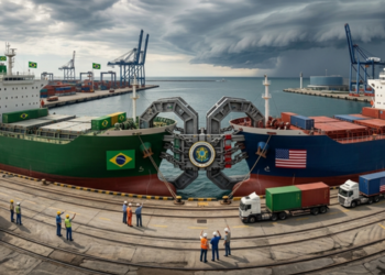 Brasil prepara reação à tarifa de 25% dos Estados Unidos, aciona a Lei da Reciprocidade e pretende contestar a medida na Organização Mundial do Comércio.
