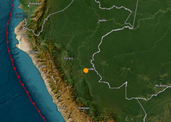 Terremoto de magnitude 5,7 atingiu a região de Pucallpa, no Peru, e foi sentido em Lima. Abalo ocorreu a 116 km de profundidade e não deixou vítimas.