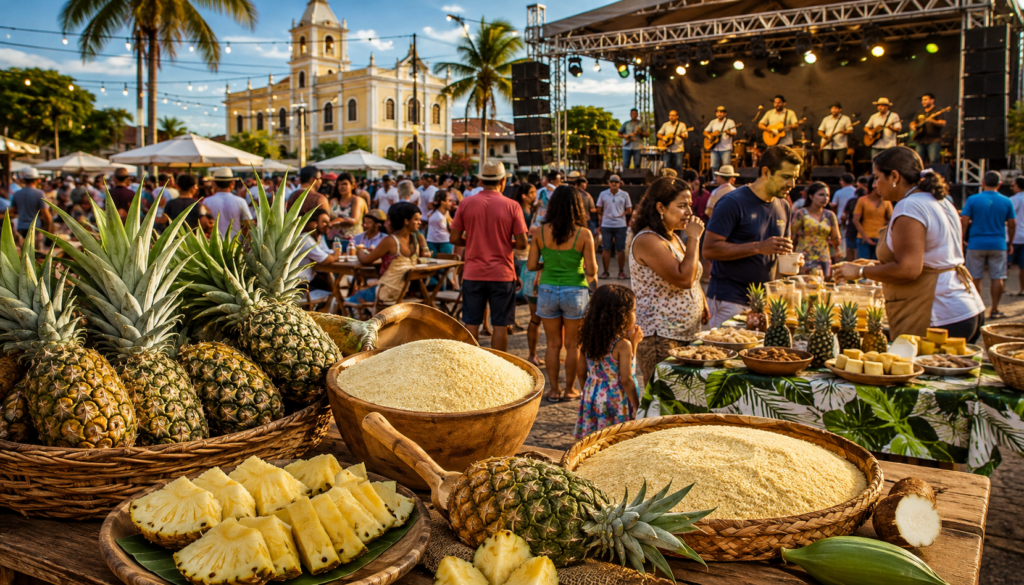 Festival valoriza produtores de abacaxi e mandioca e fortalece a busca pela Indicação Geográfica em SFI.