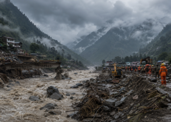 Enchentes no Nepal e no Tibete deixam mais de 900 mortos, milhares de desaparecidos e comunidades isoladas no Himalaia.