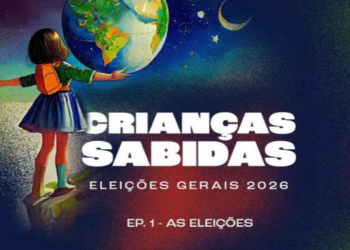 Podcast Crianças Sabidas lança série especial sobre as Eleições 2026 e explica para crianças temas como voto, democracia, governos e cidadania.