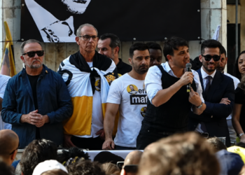 Renan Santos inicia campanha à Presidência pelo Missão em São Paulo com discurso centrado na segurança pública e no combate ao crime organizado.
