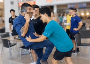 Adolescente de 14 anos é agredido por empresário dentro de shopping em Brasília após conflito entre estudantes de uma escola.