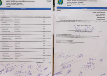 TSE verifica sistemas eleitorais e emite zerésima antes do primeiro turno das Eleições 2026 para confirmar ausência de votos registrados.