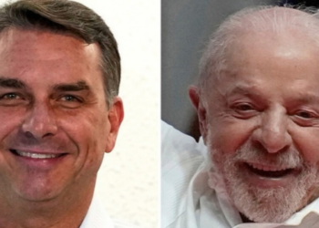 Pesquisa Veritá divulgada em 17 de outubro aponta Flávio Bolsonaro com 51,5% e Lula com 48,9% das intenções de voto no segundo turno.